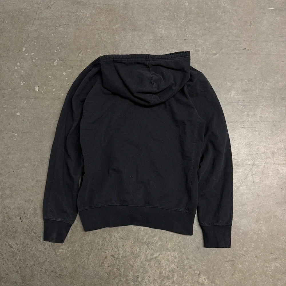 The North‎ Face Mens Black Pullover Hoodie Logo Patch Sweatshirt Small